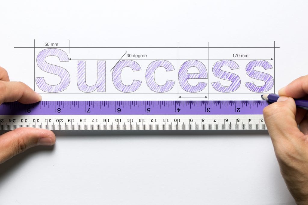 measure success concept PLZUEUG